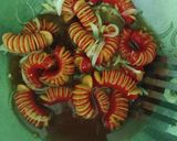 Foto langkah ke 6 dari resep Sosis Caterpillar Asam Manis 🐛.