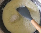 A picture of step 3 of Rose Coconut Burfi.