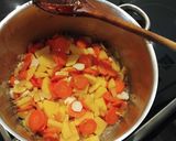 Sárga/zöldbab leves recept fázis 1 fotója
