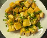 Hình bước làm 3 của món Đậu tẩm hành (không ăn được hành sống)