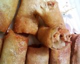A picture of step 7 of Chicken rolls.