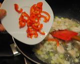 A picture of step 5 of Chicken noodle soup.