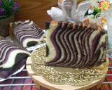 Foto langkah ke 10 dari resep (16.7) Bolu Zebra Putih Telur.