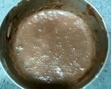 A picture of step 3 of Vanilla & Chocolate Custard Pudding.