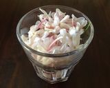 A picture of step 1 of California Farm Steeped Honeysuckle Tea.