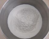 Foto langkah ke 2 dari resep (038). Bolu Kukus Semangka.