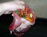 Foto del paso 4 de la receta: Tapa de asado rellena