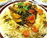 Pas rețetă Spinach rabbit curry (curry de iepure cu spanac) 8 fotografie