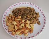 Foto del paso 9 de la receta: Guiso zapallito italiano con papas fritas