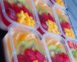 Foto langkah ke 6 dari resep Puding Buah, Puding Susu, dan Puding Coklat.