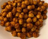A picture of step 2 of Chili lime air fried chickpeas.