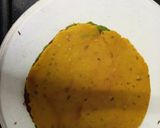 A picture of step 4 of Masala puri.
