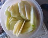 Foto del paso 4 de la receta: Budín de pan y manzanas en microondas