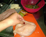 Foto del paso 3 de la receta: Pechugas de pollo rellenas con jamón, queso y espinaca