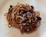 A picture of step 3 of Spaghetti with Sun-Dried Tomato Pesto.
