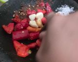 Foto langkah ke 2 dari resep Sambal Goang Terasi dadakan khas sunda.