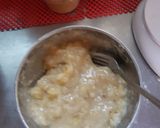 Foto langkah ke 2 dari resep Bolu kukus pisang simple.
