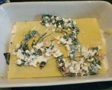 Spenótos, cottage cheeses lazagna recept fázis 7 fotója
