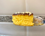 Foto del paso 15 de la receta: Pastel de maíz y queso, cubierto de ganaché