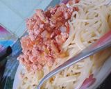 Hình bước làm 4 của món Mì ý spaghetti