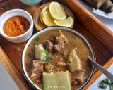 Foto langkah ke 9 dari resep Coto Kuah Kental.