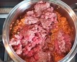 A picture of step 3 of Lentil and Beef Ragù.