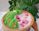 Foto langkah ke 7 dari resep Es pisang ijo.