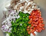 A picture of step 1 of Bread kabab aur bread pakora.