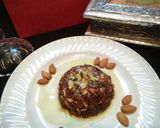 A picture of step 7 of Khajoor Halwa / Dates Halwa.
