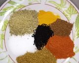 A picture of step 9 of Chana daal karailay.