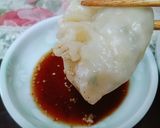 Hình bước làm 3 của món Sủi cảo nhân tôm thịt
