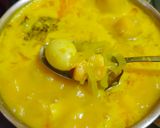 Foto langkah ke 6 dari resep Lodeh Manisa (Labu Siam) dgn Tahu Telur Puyuh dan Udang.