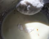 A picture of step 2 of Rabdi Malai cake.