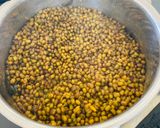 A picture of step 3 of Chhuta mung beans.