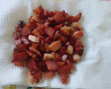 Foto del paso 4 de la receta: Ensalada de espinacas con tocino 🥗🥓