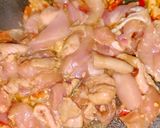 รูปขั้นตอนการทำที่ 2 ของ คะน้าผัด พริก ไก่วุ้นเส้น