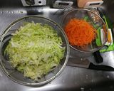 A picture of step 1 of Fried Spring Rolls.