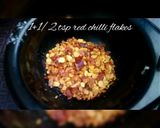 A picture of step 8 of Alu wala naan.
