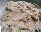 A picture of step 4 of Suji Upma.