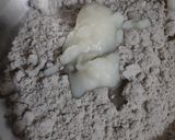 A picture of step 3 of Bajra cookies.
