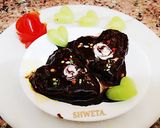 A picture of step 2 of Chocolatey fruity flavour cake.