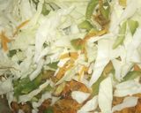 A picture of step 1 of Spring rolls.