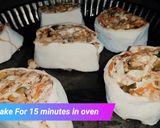 A picture of step 7 of Pizza Pinwheels.