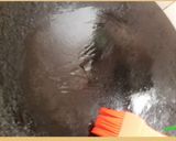 A picture of step 3 of Rice Chilla.