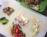 Foto langkah ke 1 dari resep Ikan Asin tengiri Santan 😁.