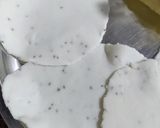 A picture of step 2 of Rice flour poori.