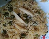A picture of step 6 of Choliya Pulao.