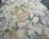 Foto del paso 8 de la receta: Pasta blanca con calabacitas