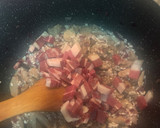 Foto del paso 4 de la receta: Risotto de jamón ibérico y setas
