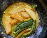 A picture of step 4 of Tal Shash Shukto / Ice Apple or Tadgola Shukto.